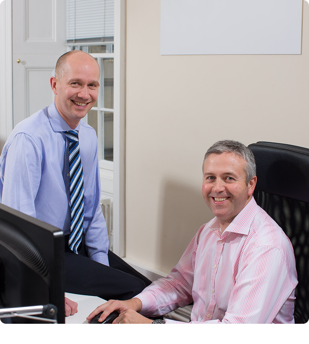 Two Men in McGregor Office
